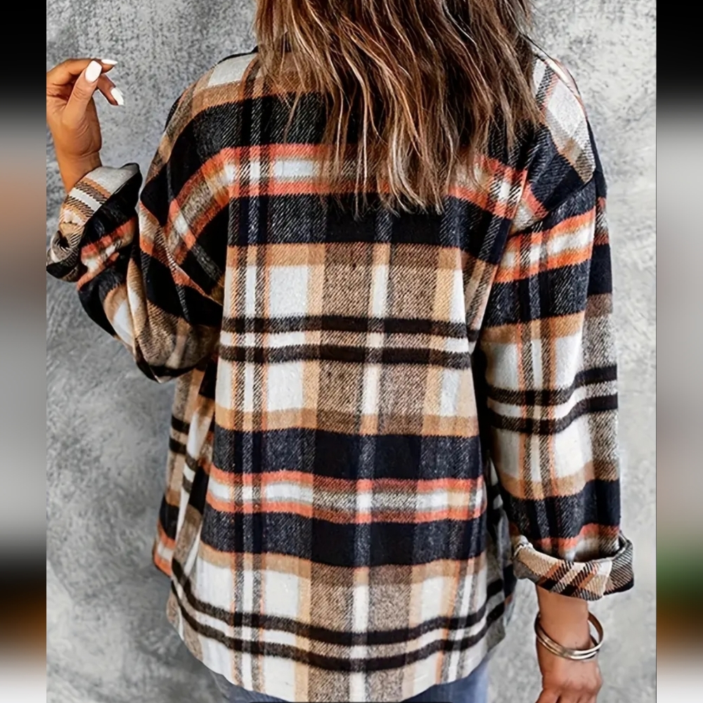 NEW flannel Shacket - Picture 2 of 9